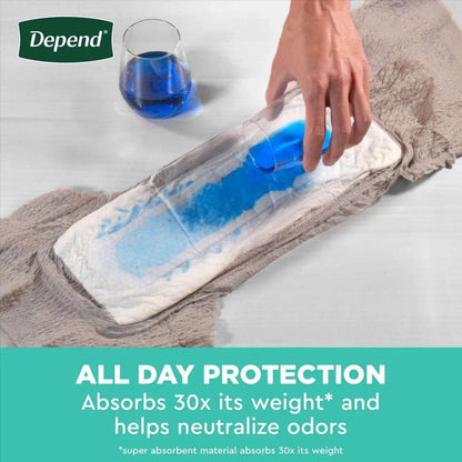Depend Fresh Protection Incontinence Underwear for Men - Choose Your Size