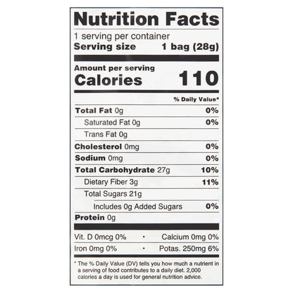 Great Value Freeze Dried Fuji Apple Fruit Crisps, 1 oz