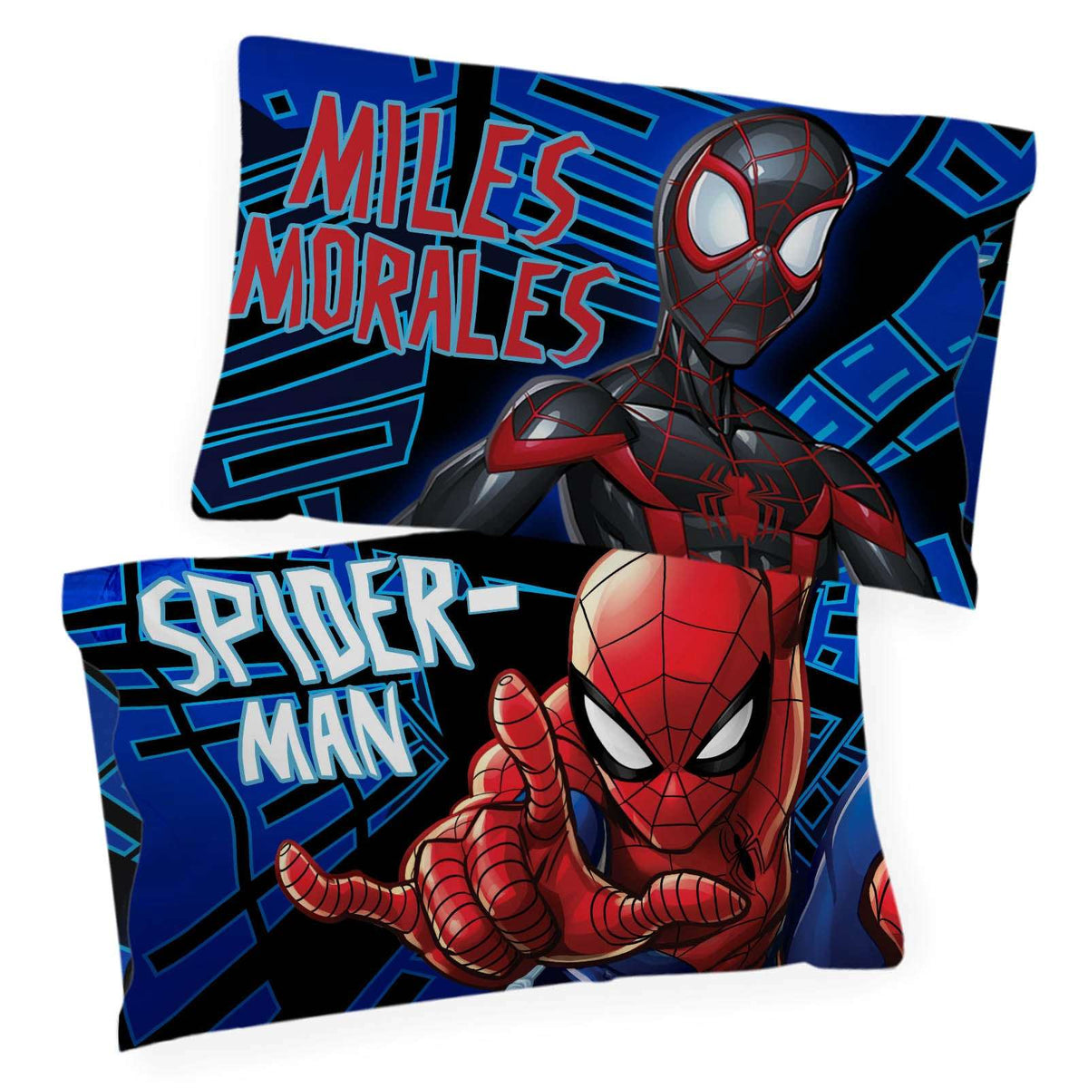 Spider-Man Kids 3-Piece Twin Sheet Set, Microfiber, White, Marvel