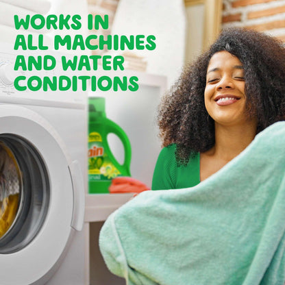 Gain Laundry Detergent Liquid with Odor Fighters, Original Scent, 46 fl oz, 32 Loads