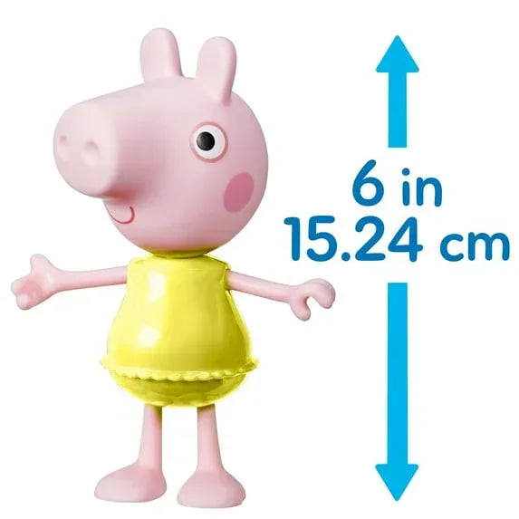 Peppa Pig Dress-Up Wardrobe Playset with 6-Inch Doll and 14 Accessories