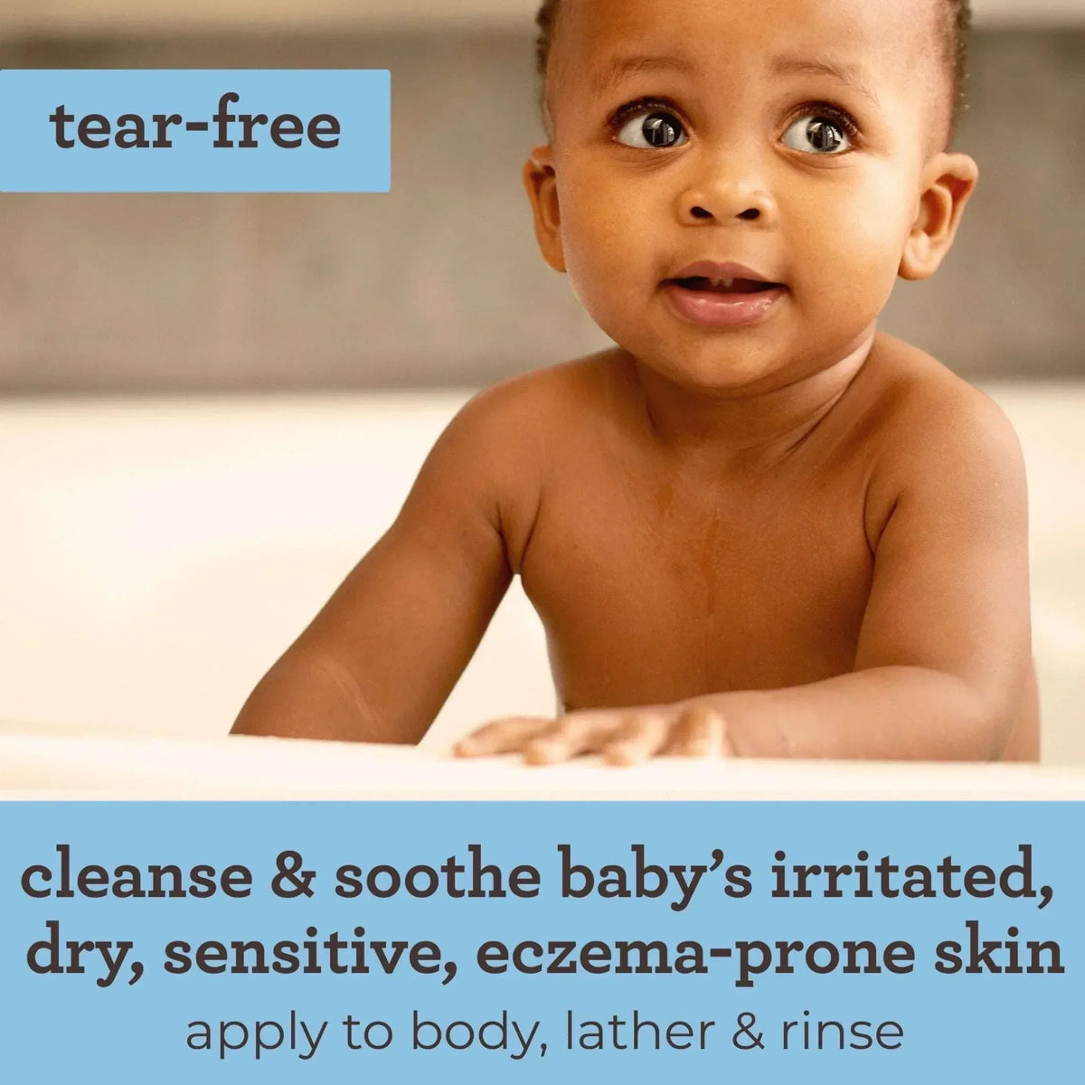 Aveeno Baby Eczema Care Kit with Baby Lotion: Wash, Cream & Nighttime Balm, 3 Items