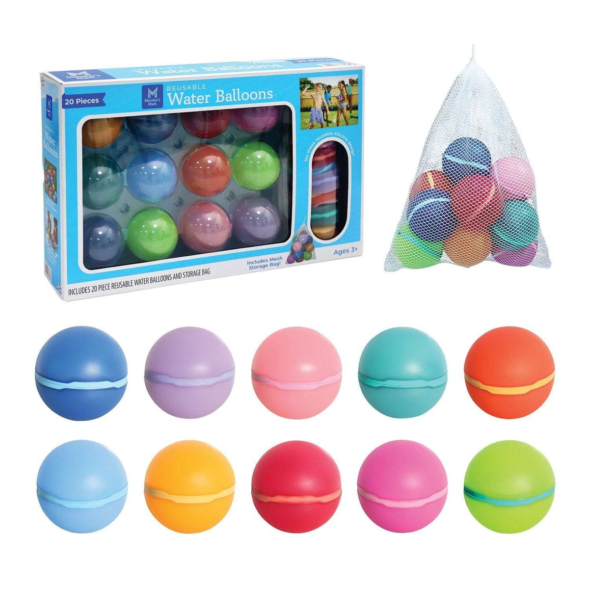 Member's Mark Reusable Water Balloons 20-Pack