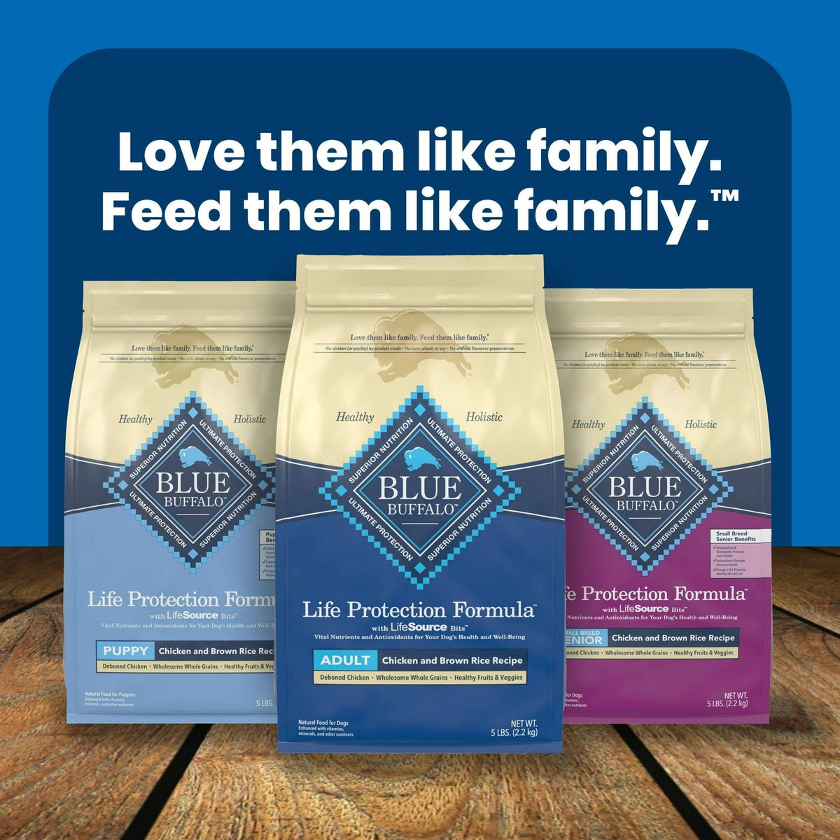 Blue Buffalo Life Protection Formula Adult Dry Dog Food, Salmon & Brown Rice