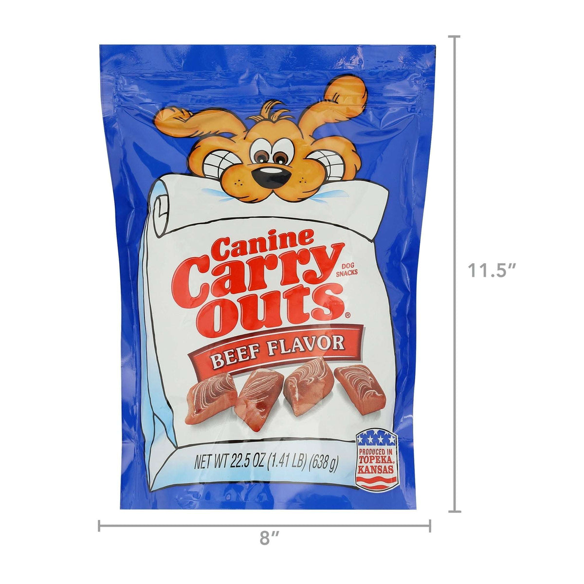 Canine Carry Outs Beef Flavor Dog Treats