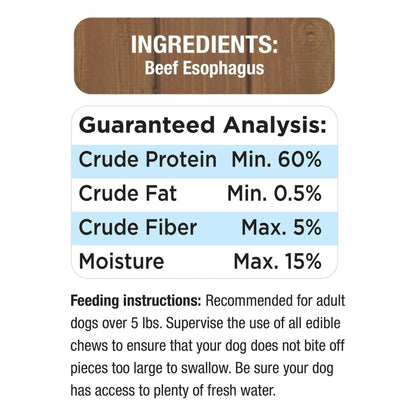 (2 pack) Cadet 100% Real Beef Strips Dog Treats, Single Ingredient Dog Jerky Treats for Small & Large Dogs, 4 Ounce