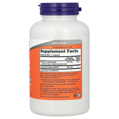 NOW Foods, NAC with Selenium