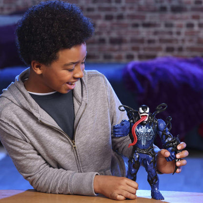 Marvel Spider-Man Epic World of Action VenomVersus Venom Liquid Shifter Figure, Stocking Stuffers for Kids Ages 4 and up