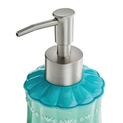 The Pioneer Woman Sweet Romance Stoneware 2 Piece Bath Accessories Set, Multi- Color