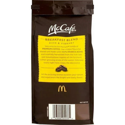 McCafe Breakfast Blend, Medium Roast, Ground Coffee, 12 oz