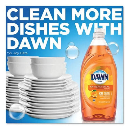 Ultra Antibacterial Dishwashing Liquid, Orange Scent, 28 Oz Bottle | Bundle of 2 Each