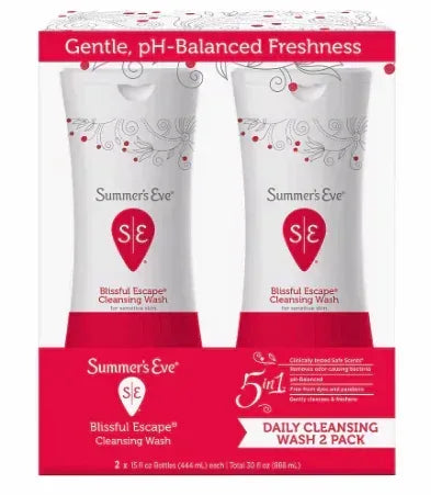 Summers Eve Blissful Escape Feminine Cleansing Wash, 2 pk./15 fl. oz.