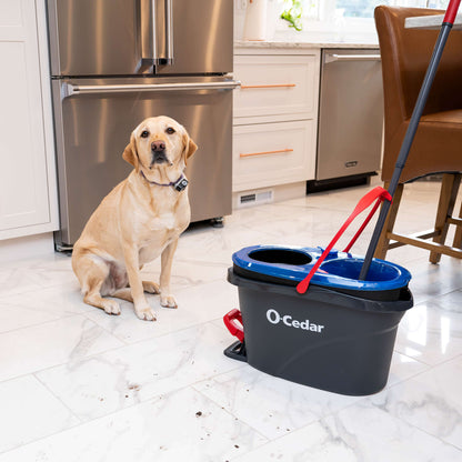 O-Cedar RinseClean Microfiber Spin Mop Head Replacement - Washable and Reusable