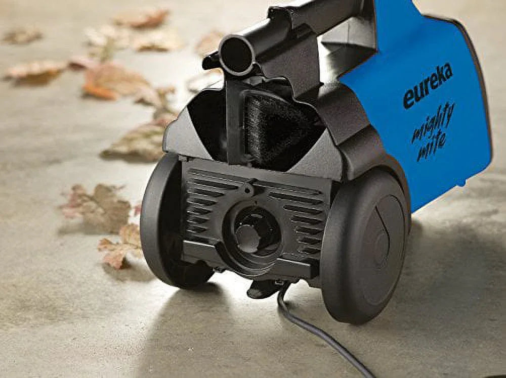 Eureka Mighty Mite 3670H Canister Vacuum Cleaner, w/ 2 bags, Blue, New