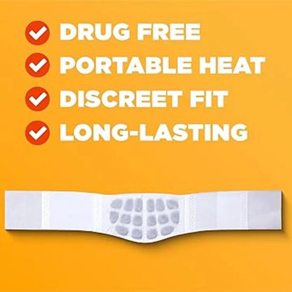 ThermaCare Lower Back & Hip Pain Relief Heat Wraps, Large/Extra-Large, 3 Ct