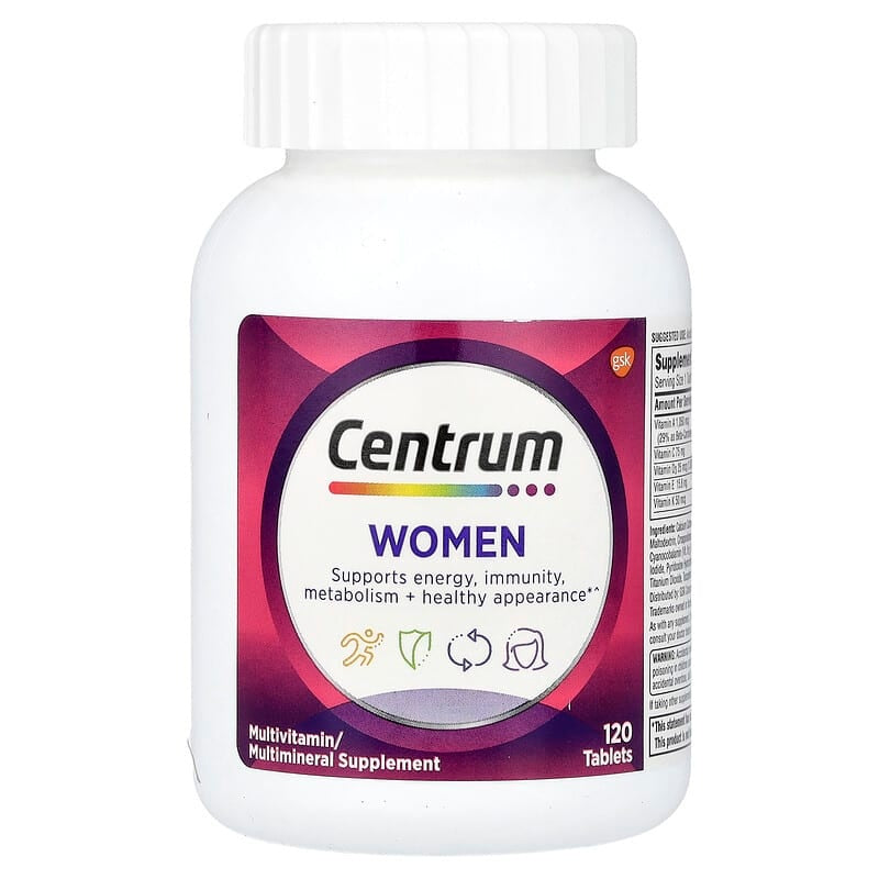 Centrum, Women Multivitamin, Tablets