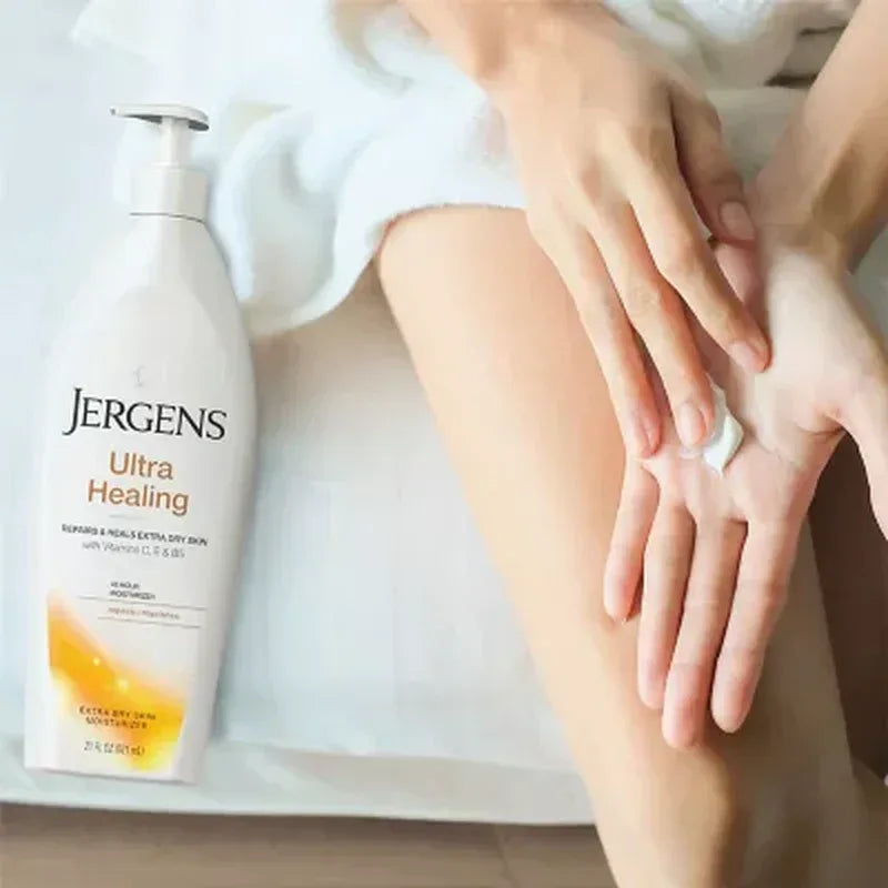 Jergens Ultra Healing Extra Dry Skin Moisturizer (21 Fl. Oz., 2 Pk. + 3 Fl. Oz.)