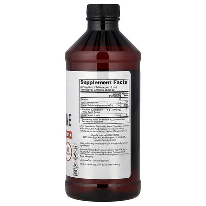 NOW Foods, Sports, Liquid L-Carnitine