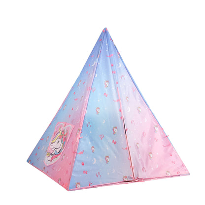 Jojo Siwa 4 Piece Set with Tent, Slumber Bag, Pillow & String Lights