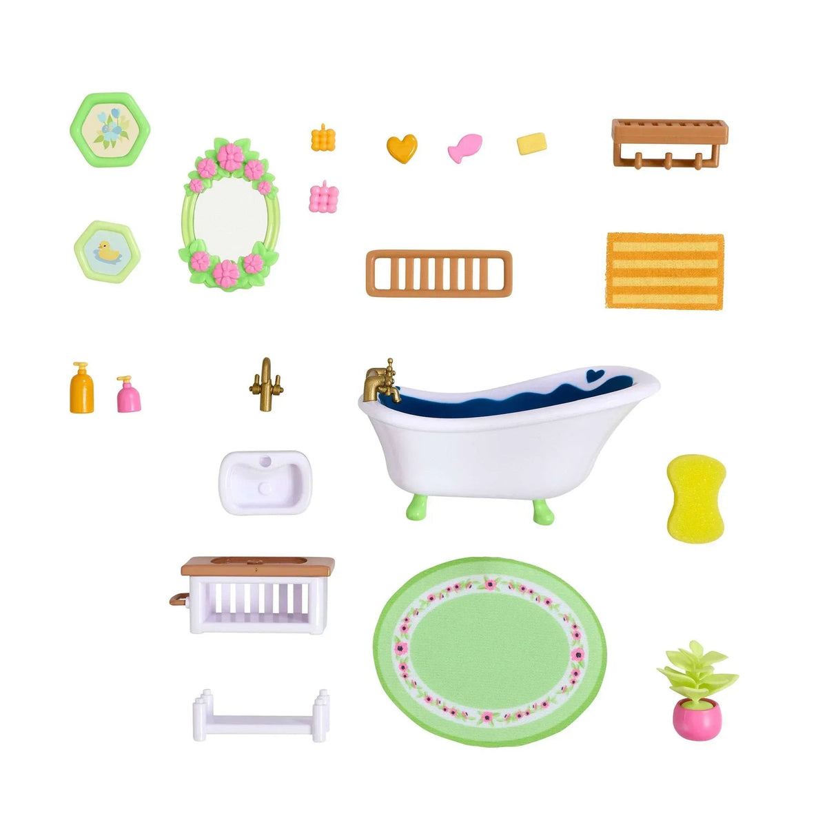 Suite Spaces Bathroom pack: Build The Dollhouse of Your Dreams