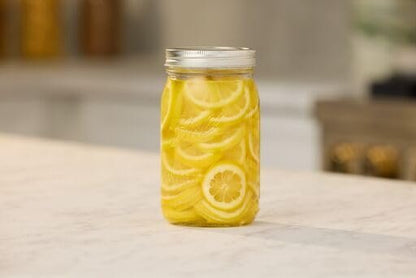 Ball 32 Oz Regular Mouth Glass Mason Jar With Airtight Lid - Food Storage - 12 Pack