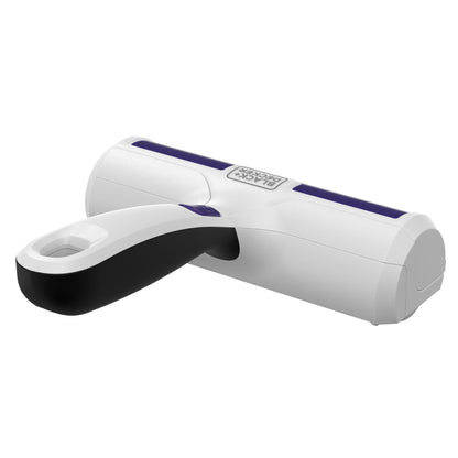 BLACK+DECKER Reusable Pet Hair & Fur Lint Roller & Remover – Fabric, Furniture, Car Seat Cleaning Tool, HMSCT0001