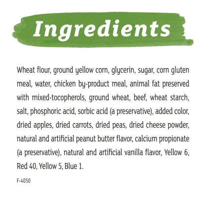 Purina Beneful Baked Delights Snackers with Peanut Butter Flavor Soft Baked Treats for Dogs