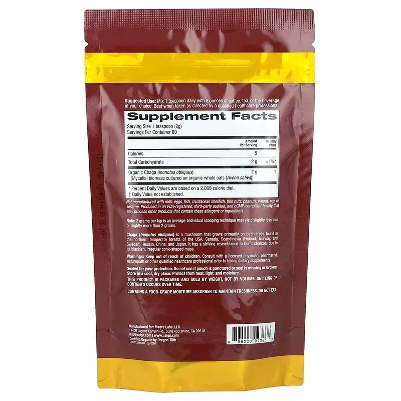 California Gold Nutrition, Fungiology®, Certified Organic Powder, 4.2 oz (120 g)