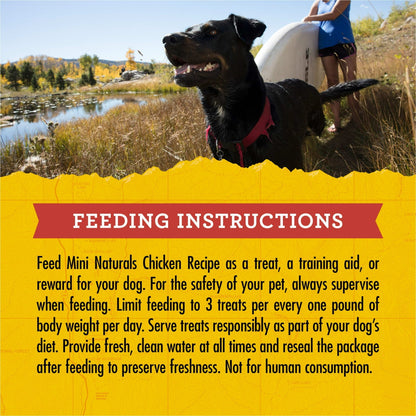 Zuke’s Mini Naturals Dog Training Treat Bites, Soft, Chewy, And Natural Bag Of Treats For Dogs, Chicken Recipe