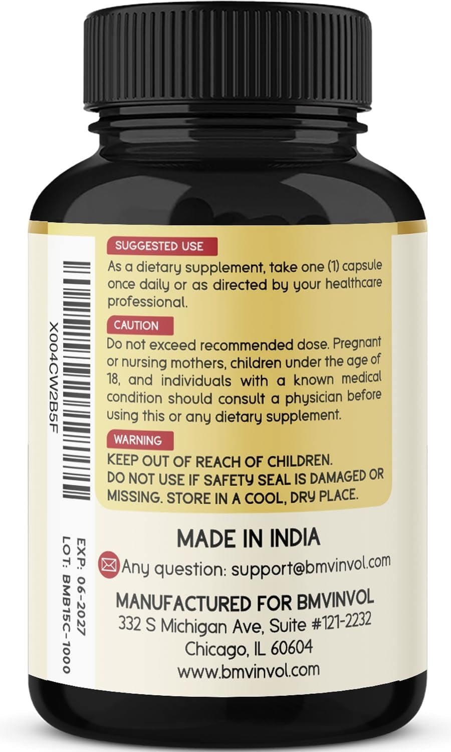 Berberine with Ceylon Cinnamon, Turmeric, Milk Thistle, Artichoke, Black Pepper - 150 Count - Pack of 1