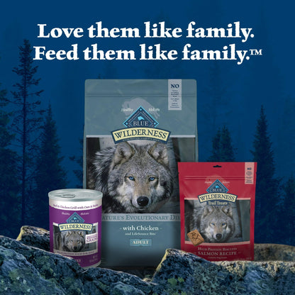Blue Buffalo Wilderness Natural Dry Dog Food Plus Wholesome Grains, Chicken