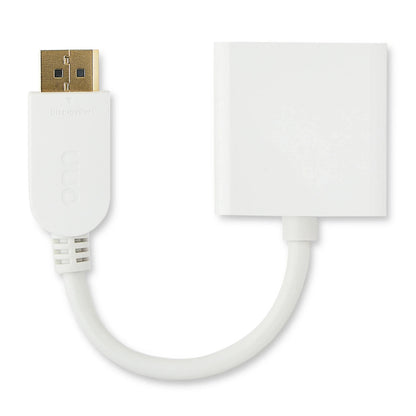 onn DisplayPort to HDMI Converter Adapter with Audio - Supports 4K & 1080p for Laptop/PC to Monitor, Projector, HDTV，6ft Cable