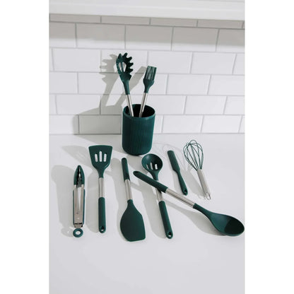 Thyme & Table 10-Piece Silicone Gadget Set - Black