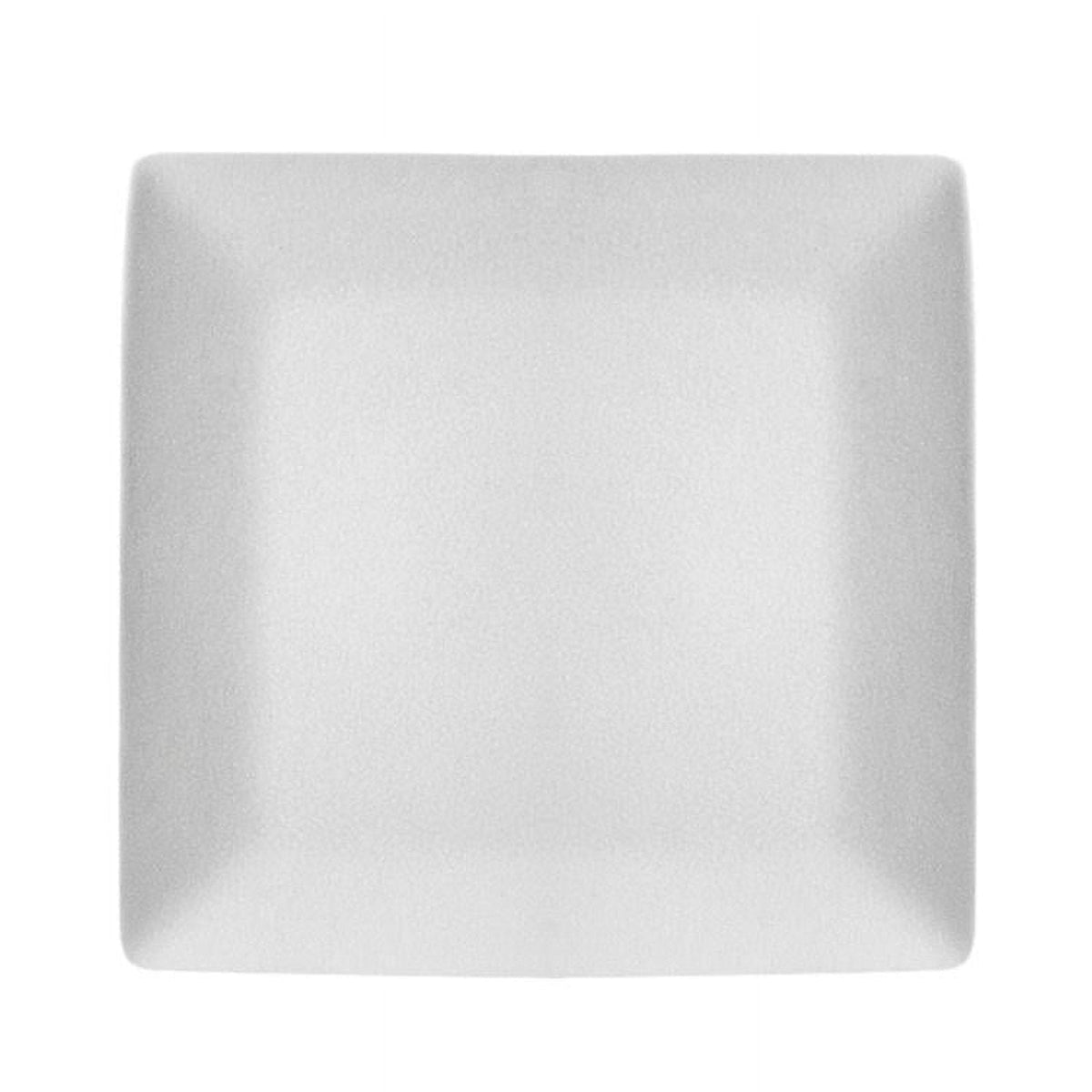 (2 pack) Better Homes & Gardens Anderson Cream Square-Shaped Dinner plate