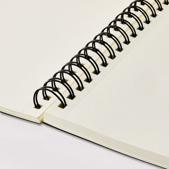 Pen+Gear 12" x 9" Spiral Sketch Book, 75 Sheets of White, Acid Free, Perforated Premium Drawing Paper