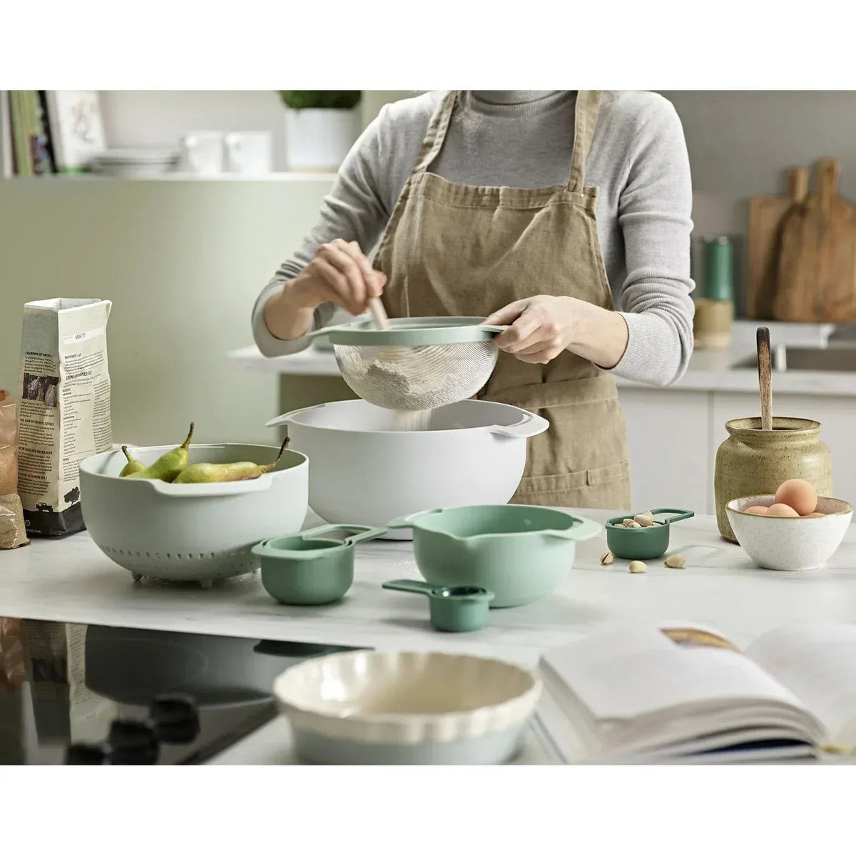 Joseph Joseph Nest 9-Piece Food Preparation & Measuring Set, Choose Color