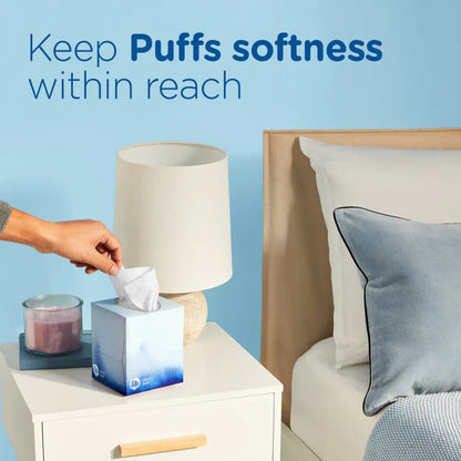Puffs Ultra Soft Facial Tissues, 4 Count