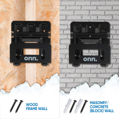 Onn Adjustable Wall Mount for most Streaming Devices, Black