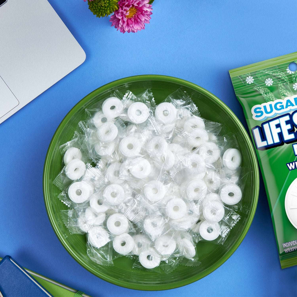 Life Savers Wint-O-Green Sugar Free Breath Mints Hard Candy - 2.75 oz