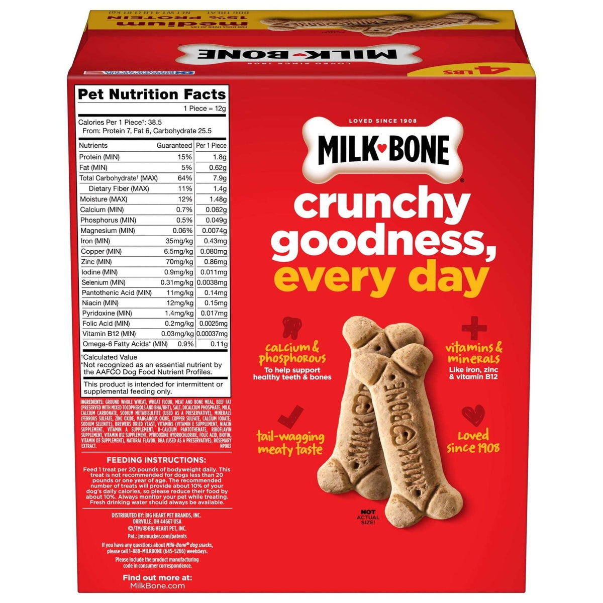 Milk Bone Original Biscuits, Medium Dog Treats