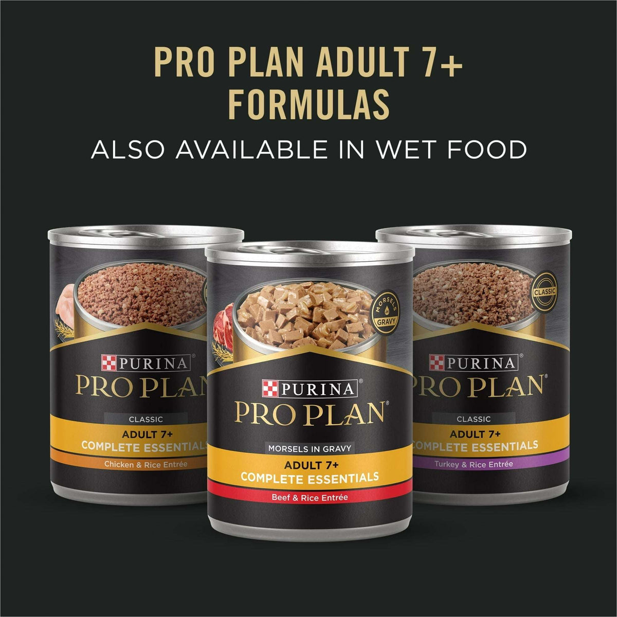 Purina Pro Plan Sensitive Skin and Sensitive Stomach Dog Food Senior Dogs Adult 7 Plus Salmon and Rice Formula