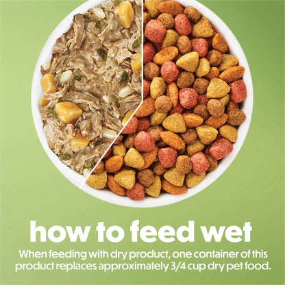 (4 pack) Purina Beneful Freshly Prepared Blends Wet Dog Food with Turkey, Sweet Potatoes, Brown Rice and Spinach, 10 oz Tub