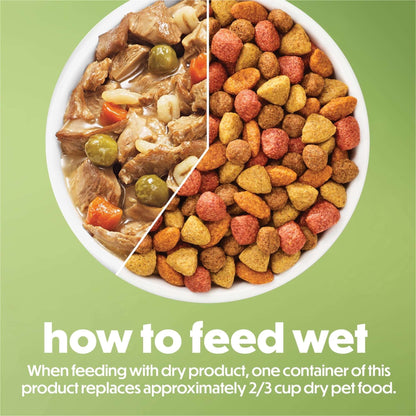(6 pack) Purina Beneful Dog Food Freshly Prepared Meals, High Protein Wet Dog Food, Dog Food Gravy, Chicken Stew, 10 oz.