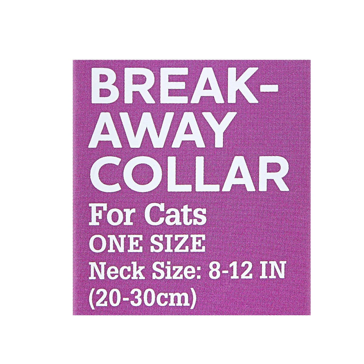 Vibrant Life, Reflective Lighting Bolt Breakaway Fashion Cat Collar, Black, One Size Fits Most