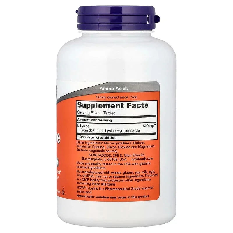 NOW Foods, L-Lysine