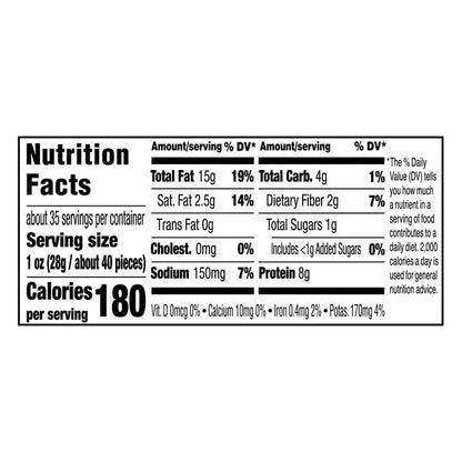 Great Value Dry Roasted & Seasoned with Sea Salt Peanuts, 34.5 oz