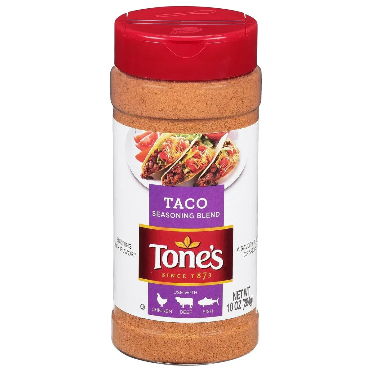 Tone's Taco Seasoning, Assorted Size