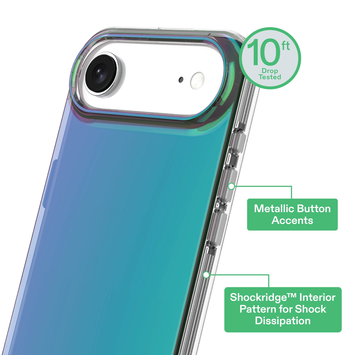 onn Opalescent Phone Case for iPhone Air
