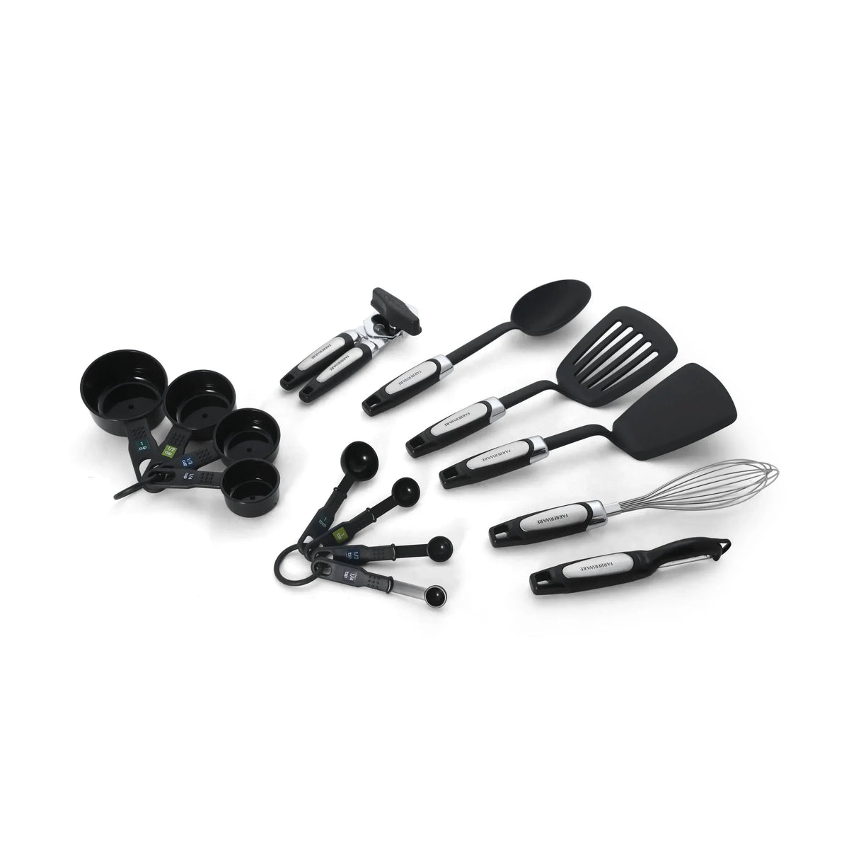 Farberware Professional 14-Piece Kitchen Tool and Gadget Kitchen Utensil Set in Black