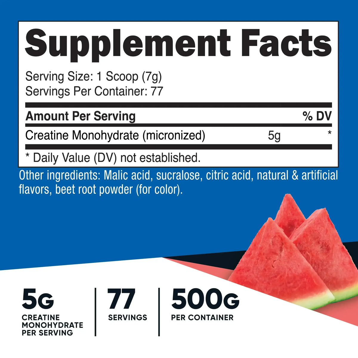 Nutricost, Performance, Creatine Monohydrate Select Flavor